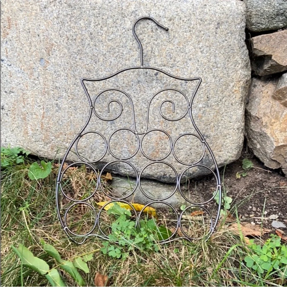 Metal Owl Scarf Hanger